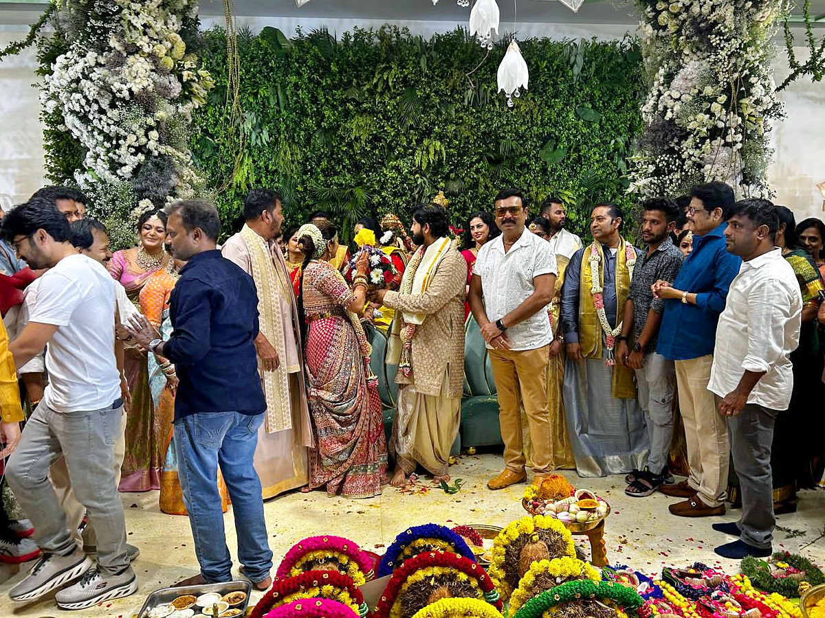 Shankar Daughter Aishwarya Shankar Wedding Reception Photos - Sakshi