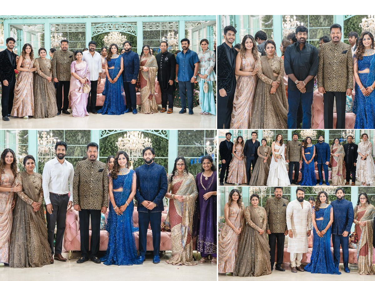 Shankar Daughter Aishwarya Shankar Wedding Reception Photos - Sakshi