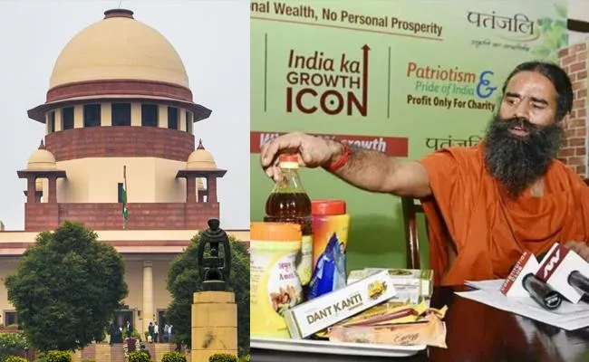 Baba Ramdev Apologises To Supreme Court In Misleading Ads Case - Sakshi
