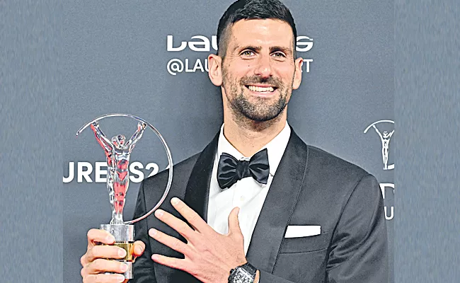 Laureus Award for Djokovic - Sakshi