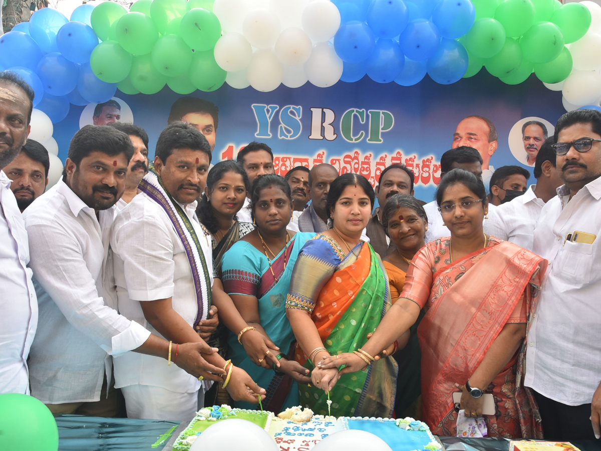 YSR Congress 12th Formation Day Celebrations Photo Gallery - Sakshi